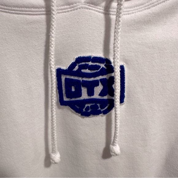Overtime OTX Boxing Logo Hoodie - Large, White - Picture 4 of 4